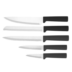 Zestaw noży + desek na podstawce MR-1412-BLACK | PartsPC.pl