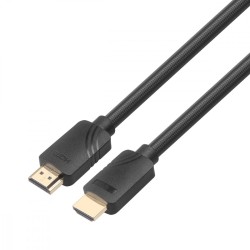 Kabel HDMI v 2.1 premium 5m czarny | PartsPC.pl