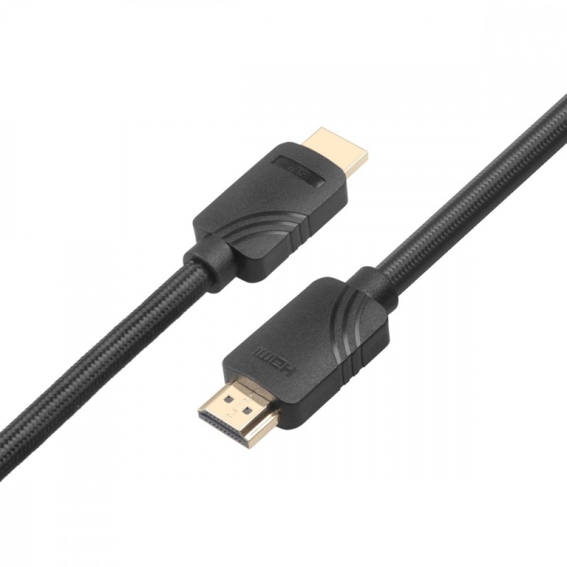 Kabel HDMI v 2.1 premium 5m czarny | PartsPC.pl