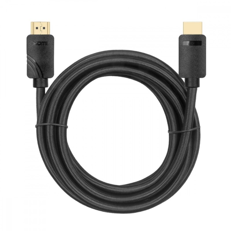 Kabel HDMI v 2.1 premium 5m czarny | PartsPC.pl