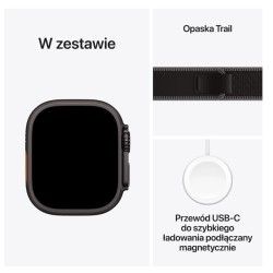 Watch Ultra 3 GPS + Cellular koperta 49 mm z tytanu w kolorz… | PartsPC.pl