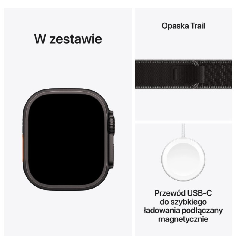 Watch Ultra 3 GPS + Cellular koperta 49 mm z tytanu w kolorz… | PartsPC.pl