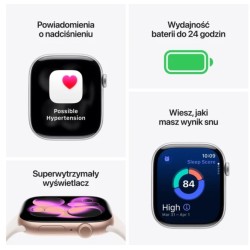 Watch Series 11 GPS koperta 46 mm z aluminium w kolorze gwie… | PartsPC.pl