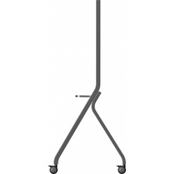Stojak na kółkach MD-CART02-S1 55-86 cali Czarny | PartsPC.pl