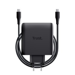 Ładowarka MAXO GaN 100W 2x USB-C czarna | PartsPC.pl