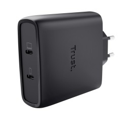Ładowarka MAXO GaN 100W 2x USB-C czarna | PartsPC.pl