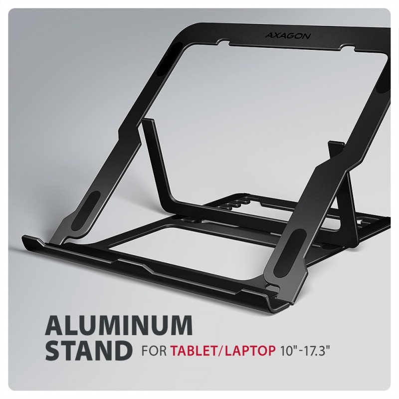 STND-LAB Podstawa do laptopów aluminiowa 10-17,3 cala 8 regu… | PartsPC.pl