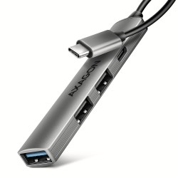 HUE-STC HUB 4-portowy  1x USB-A 5Gbps, 2x USB2.0 + 1x USB-C … | PartsPC.pl