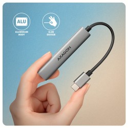 HUE-STC HUB 4-portowy  1x USB-A 5Gbps, 2x USB2.0 + 1x USB-C … | PartsPC.pl