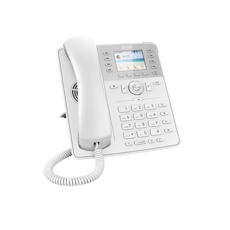 Telefon przewodowy VoIP SNOM D735 biały | PartsPC.pl