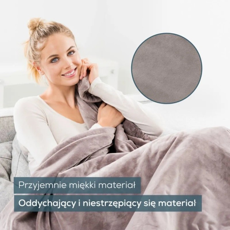 Koc rozgrzewający HD150 XXL Cosy Taupe | PartsPC.pl