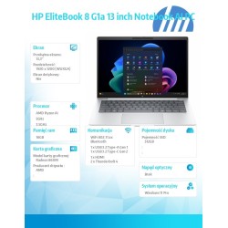 Notebook EliteBook 8 G1a  Ryzen AI 7 PRO 350  512GB/16GB/W11… | PartsPC.pl