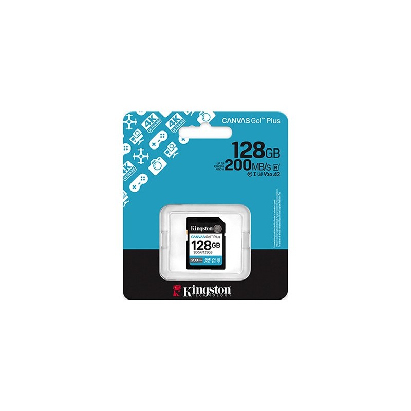 Karta pamięci SD 128GB Canvas Go Plus 200/MB/s C10 U3 V30 | PartsPC.pl