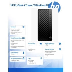 Komputer ProDesk 4 Tower G1i Desktop AI PC U5-225 512/16/W11… | PartsPC.pl
