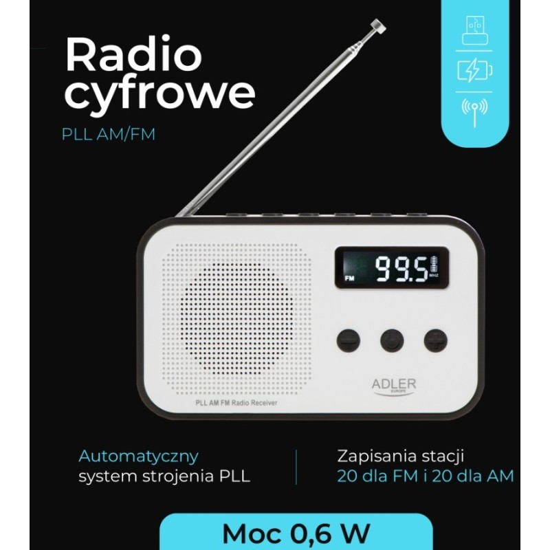 Radio cyfrowe PLL AD1907 | PartsPC.pl