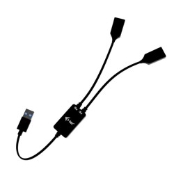 HUB USB-A Cable 2 port (2x USB-A) | PartsPC.pl