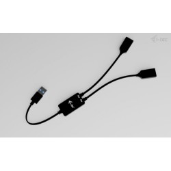 HUB USB-A Cable 2 port (2x USB-A) | PartsPC.pl