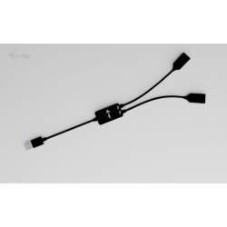 HUB USB-A Cable 2 port (2x USB-A) | PartsPC.pl