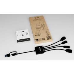 HUB USB-C/USB-A Cable 4 port (2x USB-C 2x USB-A) | PartsPC.pl