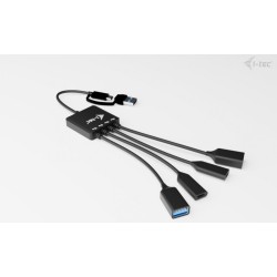 HUB USB-C/USB-A Cable 4 port (2x USB-C 2x USB-A) | PartsPC.pl