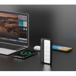 Powerbank P20 LCDPD LAMP 20 000mAh, zintegrowana lampa LED z… | PartsPC.pl