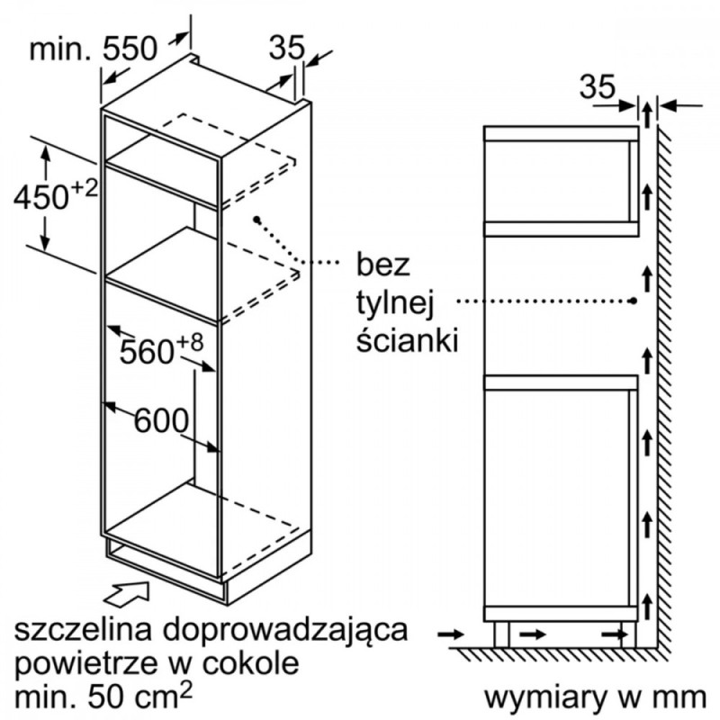 Kuchnia mikrofalowa termoobieg CMA585GS1 | PartsPC.pl