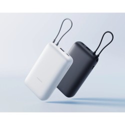 Power Bank 20000mAh (Integrated Cable) GL Light Gray | PartsPC.pl