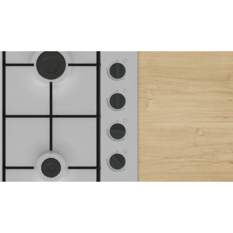 Płyta gazowa PBP6B5K80 inox | PartsPC.pl