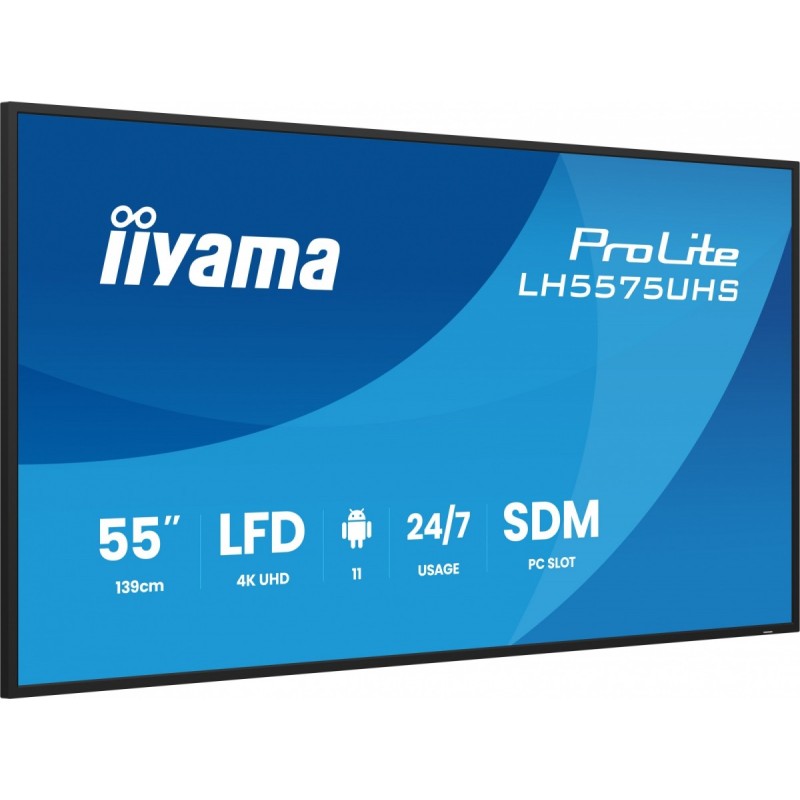 Monitor 55 cali LH5575UHS-B2AG,24/7,IPS,ANDROID.11,4K,  WiFi… | PartsPC.pl