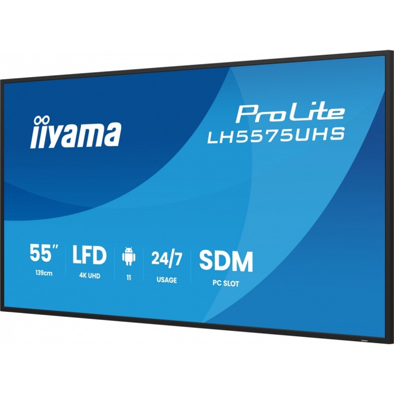 Monitor 55 cali LH5575UHS-B2AG,24/7,IPS,ANDROID.11,4K,  WiFi… | PartsPC.pl