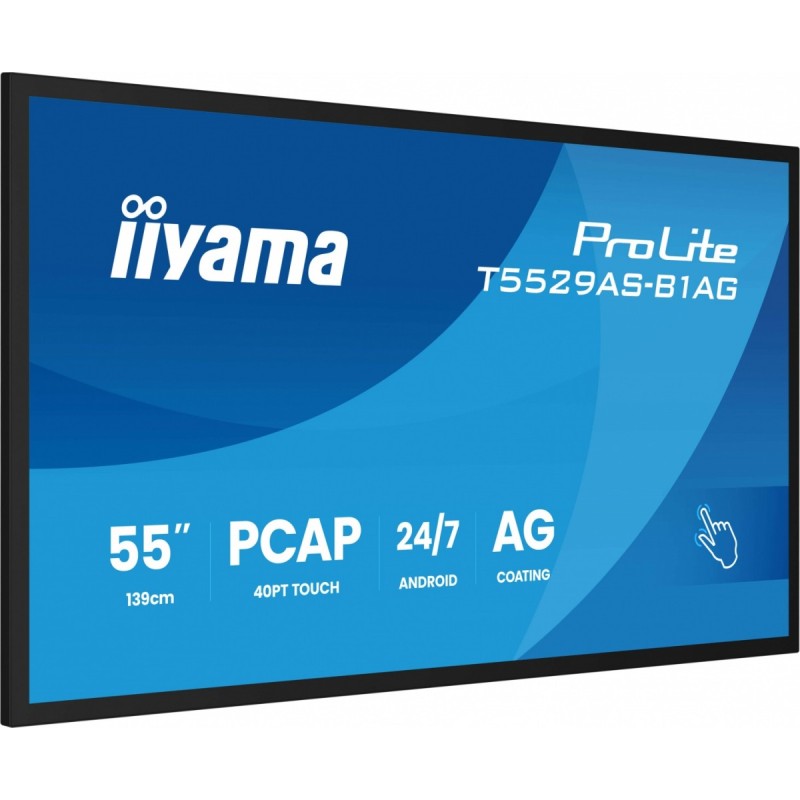 Monitor 55 cali T5529AS-B1AG VA,4K,HDMIx2,USB-C,RJ45,2x10W,W… | PartsPC.pl