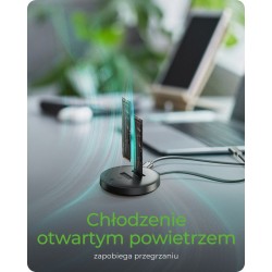 Stacja klonująca+dockująca dla 2xNVMe M.2SSD IB-1612MCL-C31 | PartsPC.pl