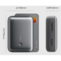 PB-Y55 MINI PowerBank 10000mAh 22.5W 2xUSB PD QC | PartsPC.pl
