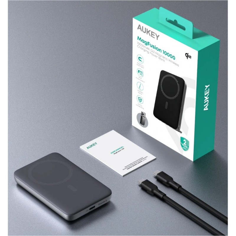 PB-MS06 Qi2 MagSafe PowerBank 10000mAh 30W PD | PartsPC.pl