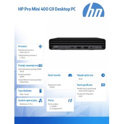 Desktop ProMini G9 i5-14500T 512GB/16GB/W11P B6ZB3ET | PartsPC.pl