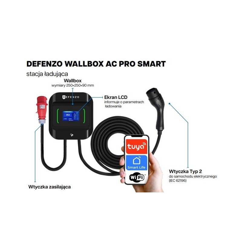 Stacja ładowania Wallbox PRO AC22 SMART | PartsPC.pl