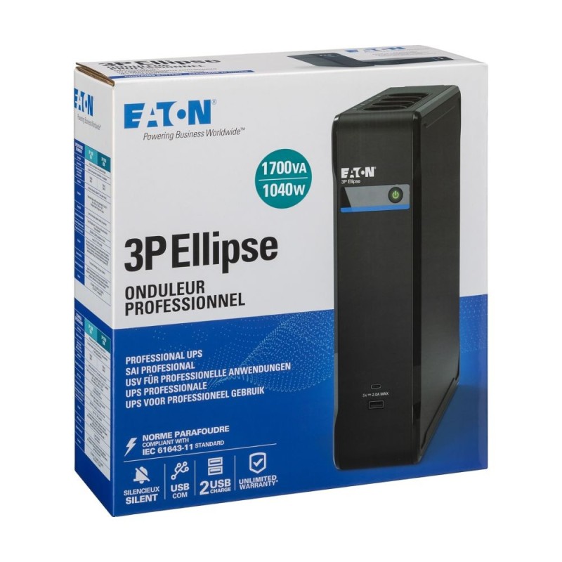Zasilacz awaryjny UPS 3P Ellipse 1700 USB FR | PartsPC.pl