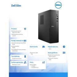 Komputer Dell Slim ECS1250 Win11Pro Ultra 7 265/16GB/1TB/Int… | PartsPC.pl