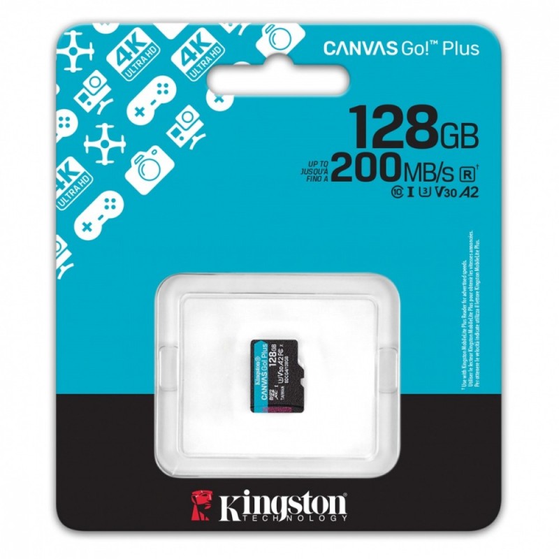 Karta pamięci microSD 128GB Canvas Go! Plus 200MB/s A2 U3 V3… | PartsPC.pl