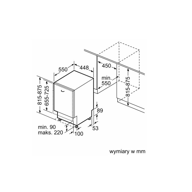 Zmywarka SPV4HMX49E | PartsPC.pl