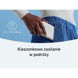 Powerbank indukcyjny MagGo 10000mAh biały | PartsPC.pl