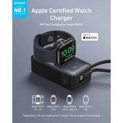 Powerbank Apple Watch MagGo 10000mAh czarny | PartsPC.pl