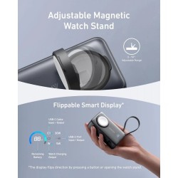 Powerbank Apple Watch MagGo 10000mAh czarny | PartsPC.pl
