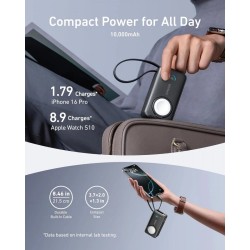 Powerbank Apple Watch MagGo 10000mAh czarny | PartsPC.pl