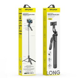 Uchwyt Selfie stick X56 aluminiowy uniwerslany tripod Blueto… | PartsPC.pl