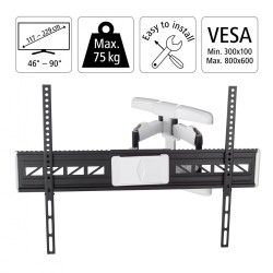 Uchwyt LCD/LED 800X600 fullmotion 90 cali | PartsPC.pl