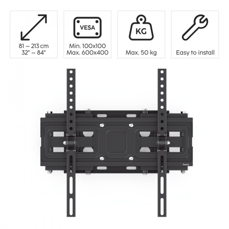 Uchwyt LCD/LED Vesa 600x400 full M 84 cale | PartsPC.pl