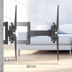 Uchwyt LCD/LED Vesa 600x400 full M 84 cale | PartsPC.pl