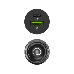 Ładowarka samochodowa PowerRide Nano38 38W 6A 1xUSB-C,1xUSB-… | PartsPC.pl