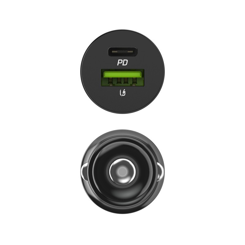 Ładowarka samochodowa PowerRide Nano38 38W 6A 1xUSB-C,1xUSB-… | PartsPC.pl